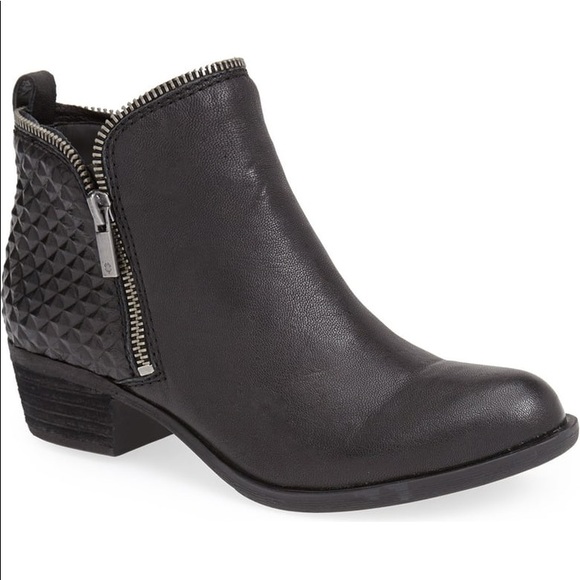Lucky Brand Shoes - Lucky Brand Bartalino Stud bootie black zipper